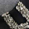 Sexy Cross Hollow Out Cutout Rhinestone Bandage One Piece Dress in Dresses