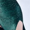 Heavy Industry Shrink Fold Wrinkle Craft Simple Retro Tube Top Evening Dress in Dresses