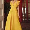 Sexy Large Swing Deep V Plunge Dress in Dresses