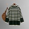 Striped Turtleneck Sweater in Sweaters