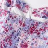 High Waist Slim Hem Ruffled Lace up Cami Dress in Dresses