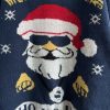 Knitted Santa Claus Christmas Sweater in Sweaters