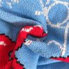 Santa Claus Pattern Round Neck Thickened Knitted Pullover Sweater in Sweaters