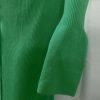 Wear Long Sleeve V-neck Long Button Bell Sleeve Dress in Dresses