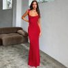 Sexy Backless Bow Slim Sheath Dress in Dresses