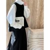 Simple Elegant Stand Collar Long Sleeve Blouse Shirt in Shirts & Blouses