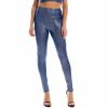 Summer Bronzing Sexy Tights High Waist Hip Lift Skinny Leggings in Leggings