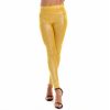 Summer Bronzing Sexy Tights High Waist Hip Lift Skinny Leggings in Leggings