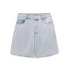 Summer High Waist Straight Long Denim Shorts in Shorts