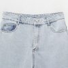 Summer High Waist Straight Long Denim Shorts in Shorts