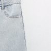 Summer High Waist Straight Long Denim Shorts in Shorts