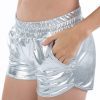 Loose Pockets Elastic Waist Shorts in Shorts