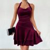 Sexy Halter Backless Dress in Dresses