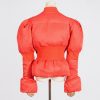 Waist Tight Slimming Stand Collar Short Cotton Jacket in Cotton-padded Coats