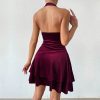 Sexy Halter Backless Dress in Dresses