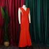 Summer V neck Sexy Tassel Evening Party Dress in Dresses