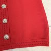 Sexy V Elegant Lion Buckle Collared Knitted Sheath Dress in Dresses