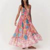 Printing Loose Holiday Dress in Dresses