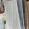 High Waist Slimming Tiered Skirt in Skirts