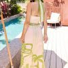 Sexy Slim Halter Lace Up Dress in Dresses