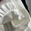 Elegant Shiny Pleated Satin Skirt in Skirts