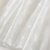 Flocking Butterfly Mesh Skirt in Skirts