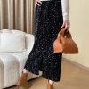 Glitter Split Straight Skirt in Skirts