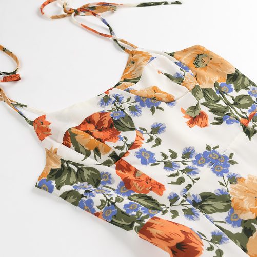 Floral Holiday Dress in Dresses