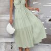 High Waist Sling Dinner Dress in Dresses