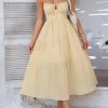 High Waist Sling Dinner Dress in Dresses