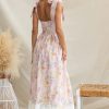 Floral Tight Waist Slim Fit Camisole Dress in Dresses