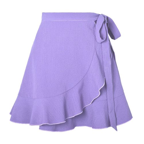 Lace Up High Waist Skirt in Skirts