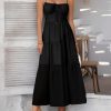 High Waist Sling Dinner Dress in Dresses