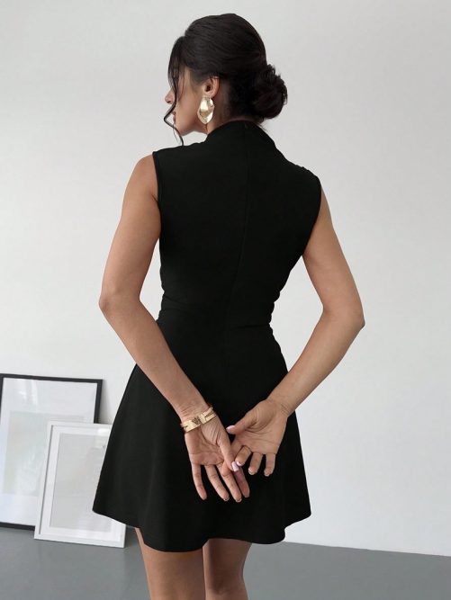 High Grade Satin Dress in Dresses