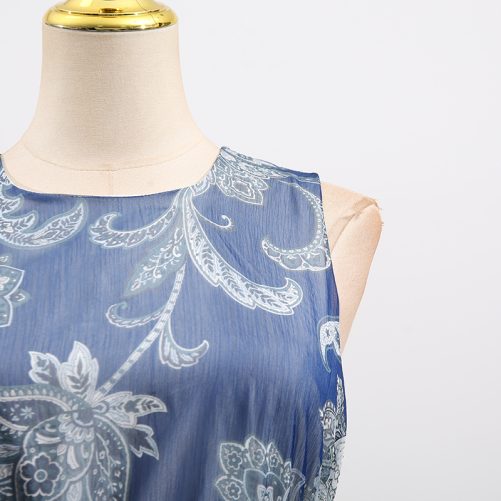 Halter Sleeveless Bohemian Retro Ruffled Dress in Dresses
