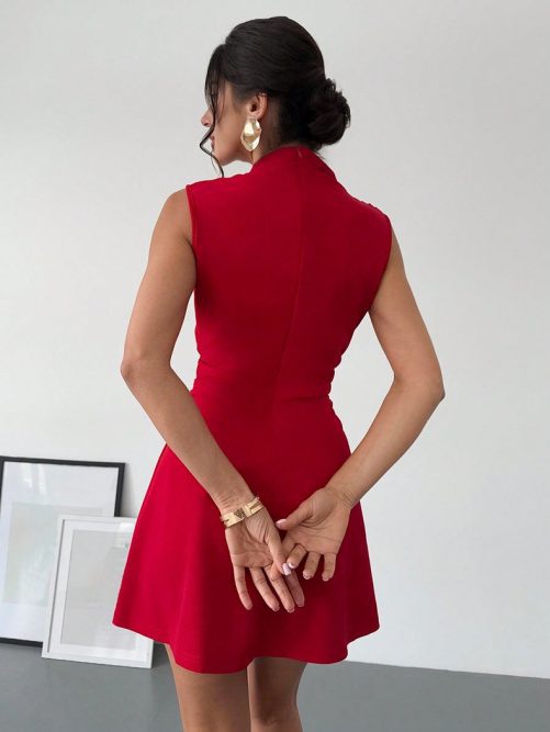 High Grade Satin Dress in Dresses
