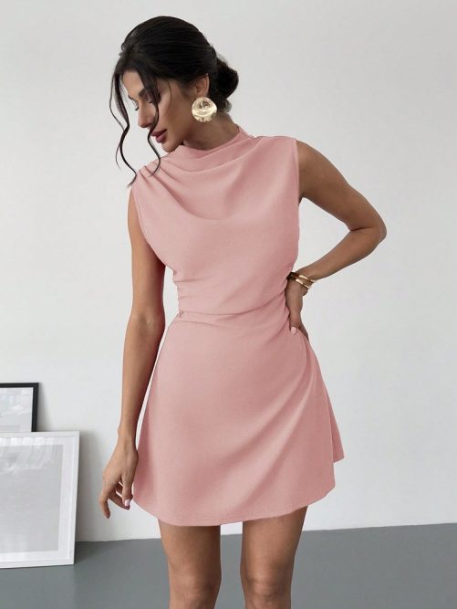 High Grade Satin Dress in Dresses