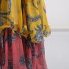 Halter Sleeveless Bohemian Retro Ruffled Dress in Dresses