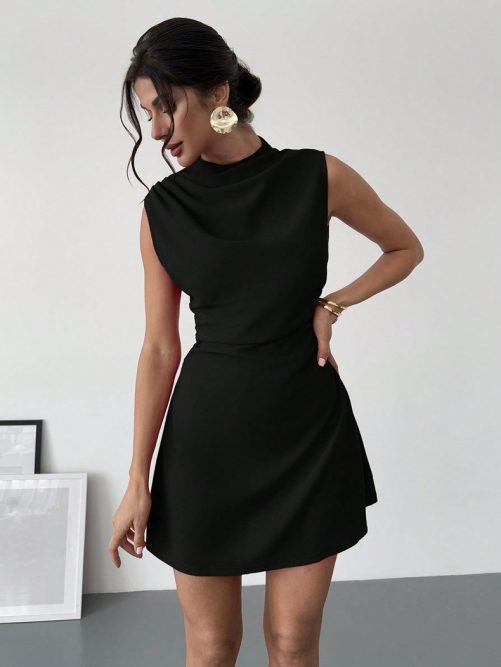 High Grade Satin Dress in Dresses