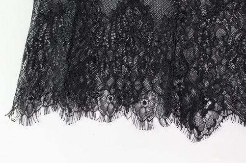 Lace See Through Sexy V Neck Slim Fit Hip Dress in Dresses