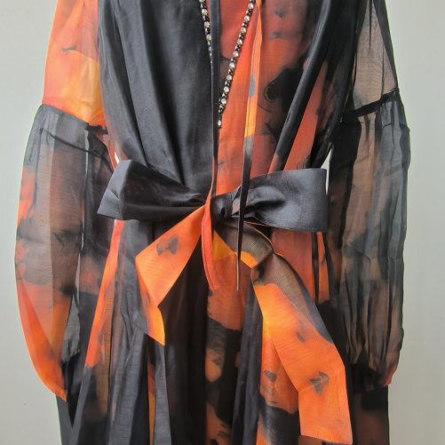 Retro Printed Dress in Dresses