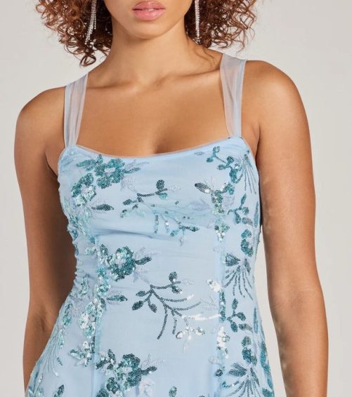 Sequined Cami Dress in Dresses