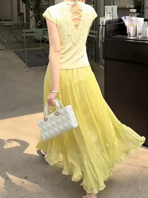 Elegant Large Swing Skirt in Skirts