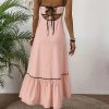 Sweet Solid Color Self Tie Dress in Dresses