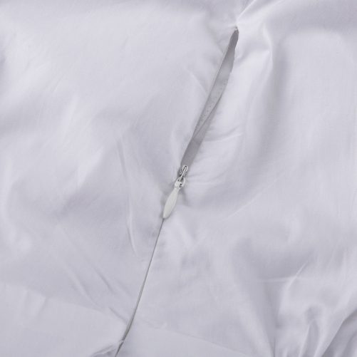 White Pleated Collared Long Sleeve Shirt Dress in Dresses