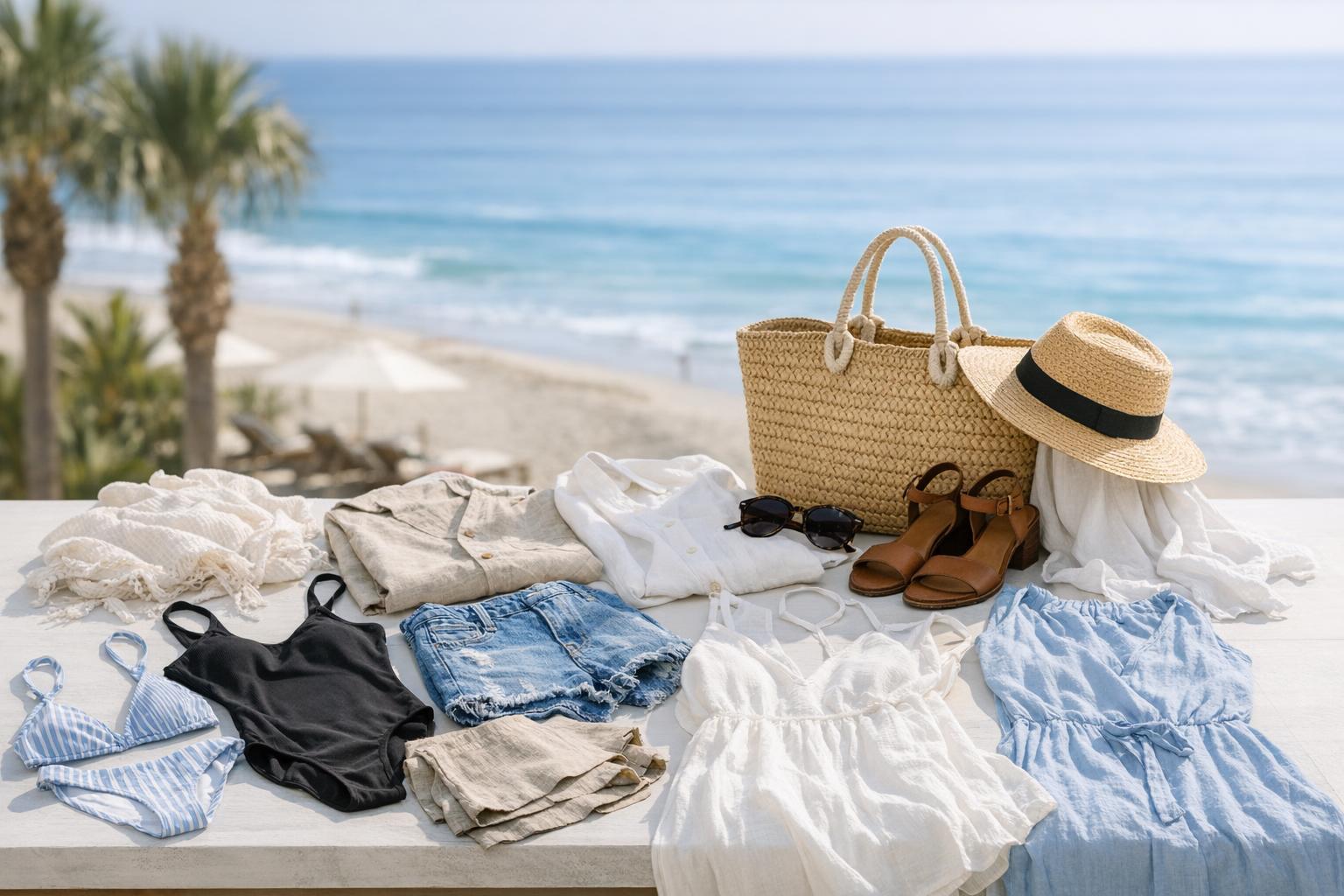 Beach Capsule Wardrobe: 10–13 Pieces for Effortless US Trips