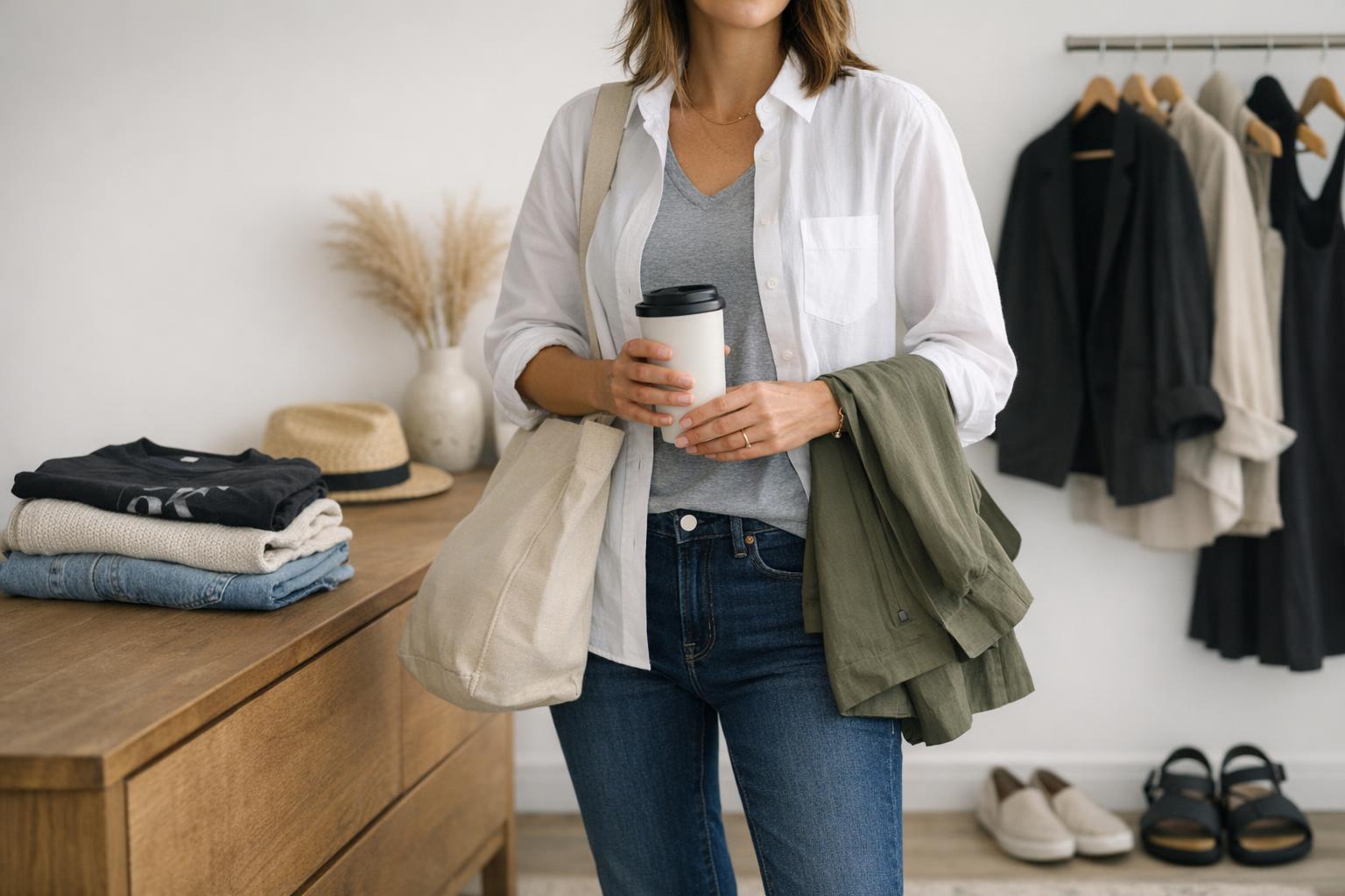 Rushed Mornings, Solved: Capsule Wardrobe Casual Staples