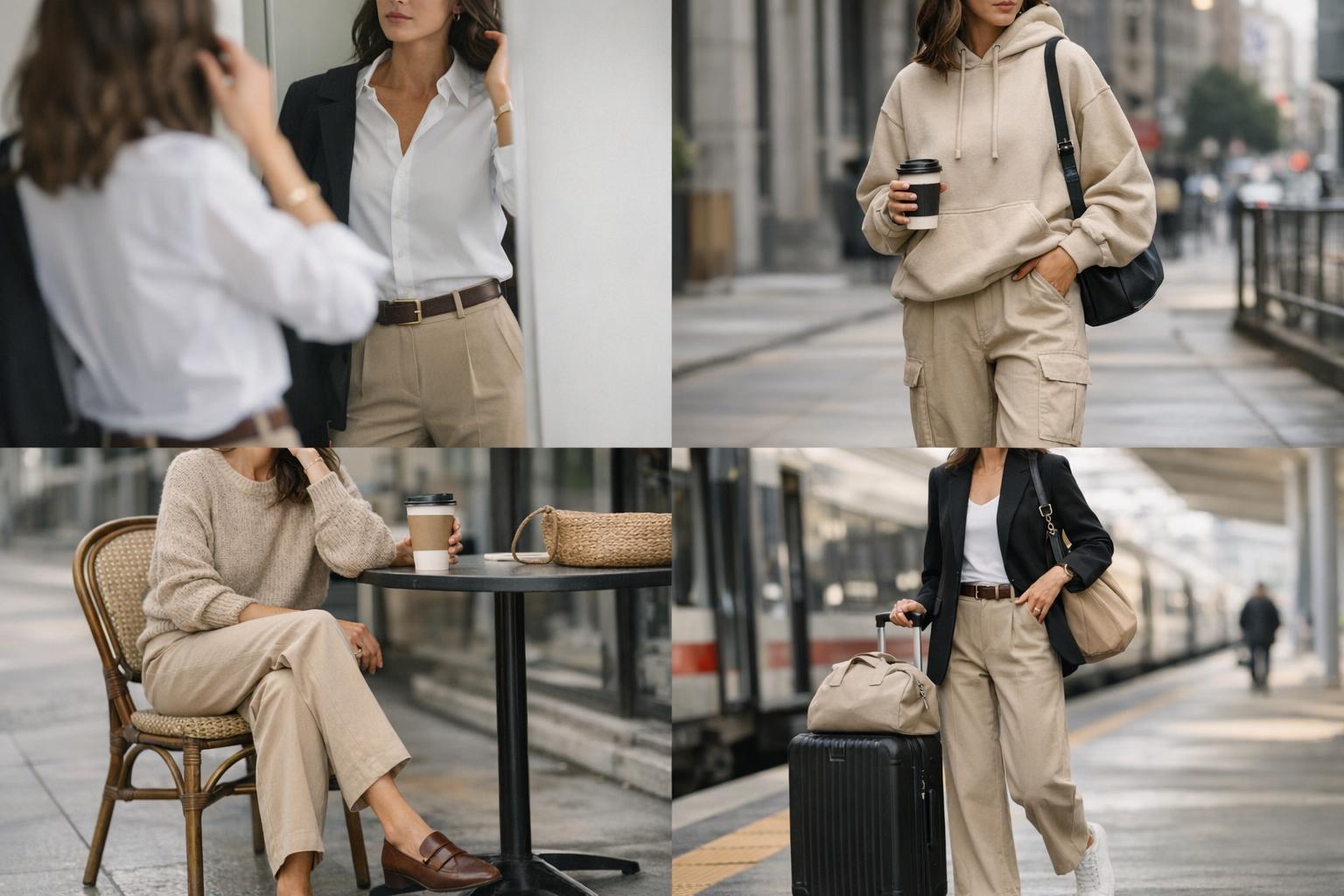 Beige Pants Outfit Formulas for Polished-to-Street Days