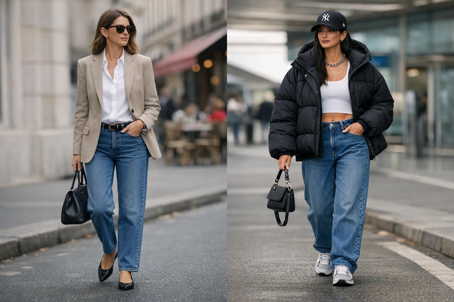 Casual Chic vs Classy Streetwear: A Blue Jeans Outfit Guide