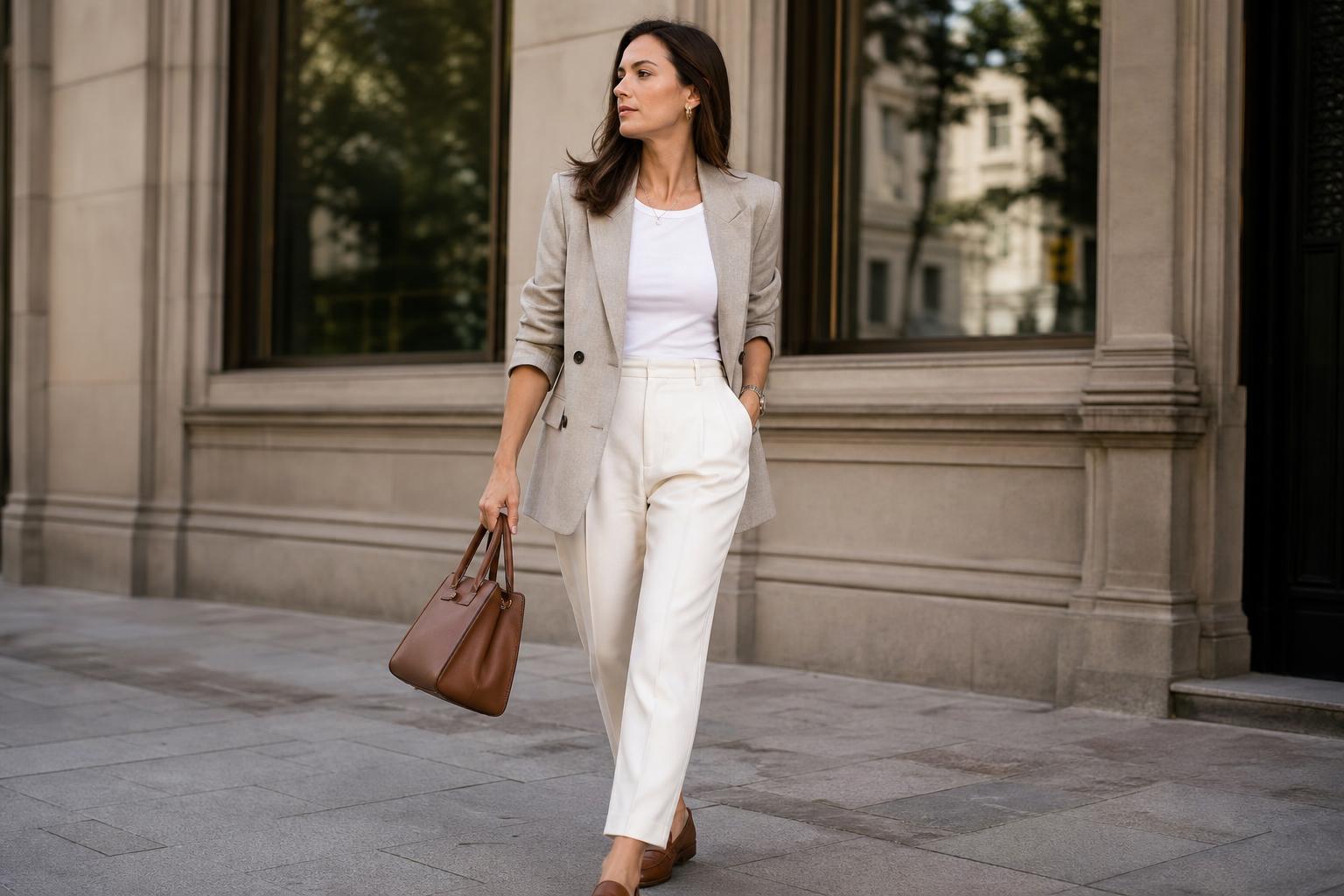 What to Wear: casual elegant outfits with Quiet Polish